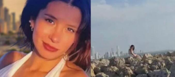 Tatiana Hernández desapareció después de ser vista sentada en espolones en la avenida Santander. 