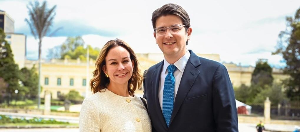 María Claudia Tarazona y Miguel Uribe Turbay.