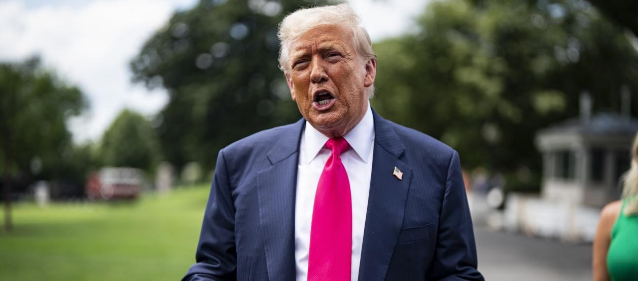 El presidente de Estados Unidos, Donald Trump.