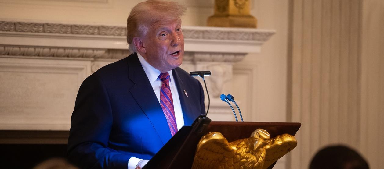 El presidente de Estados Unidos, Donald Trump.