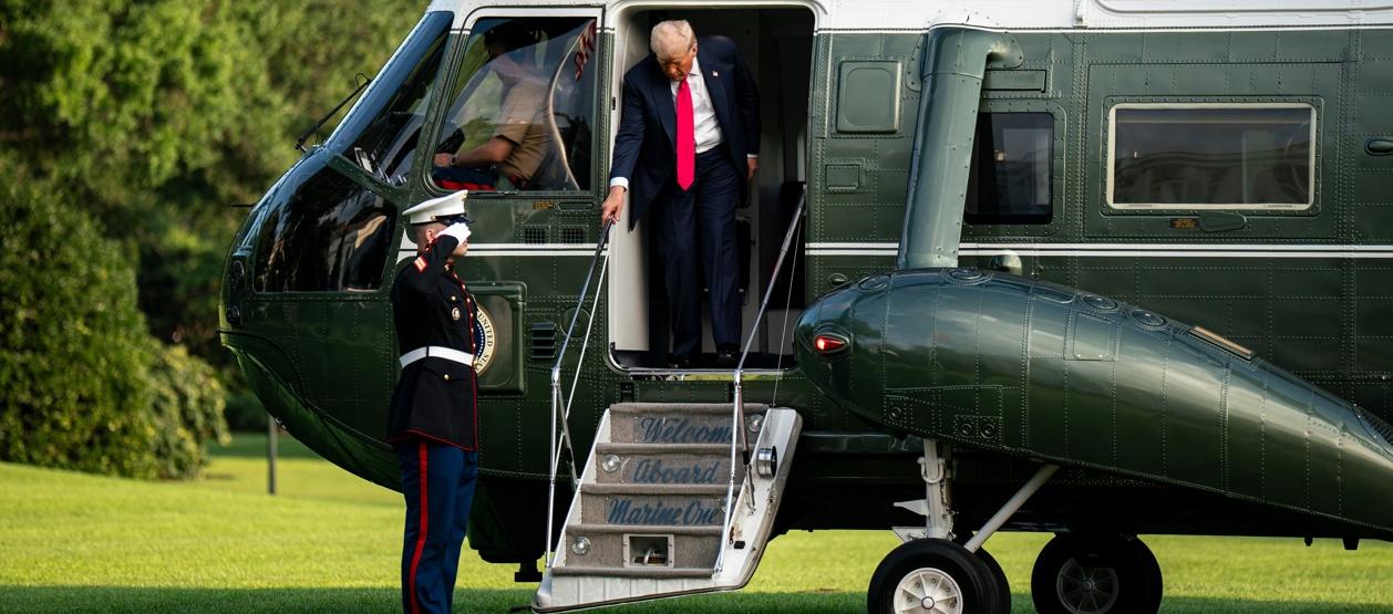 El presidente de Estados Unidos, Donald Trump.