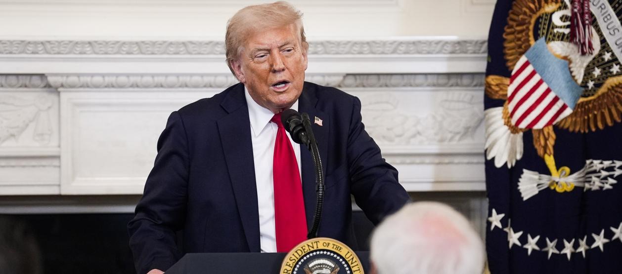 El presidente de Estados Unidos, Donald Trump.