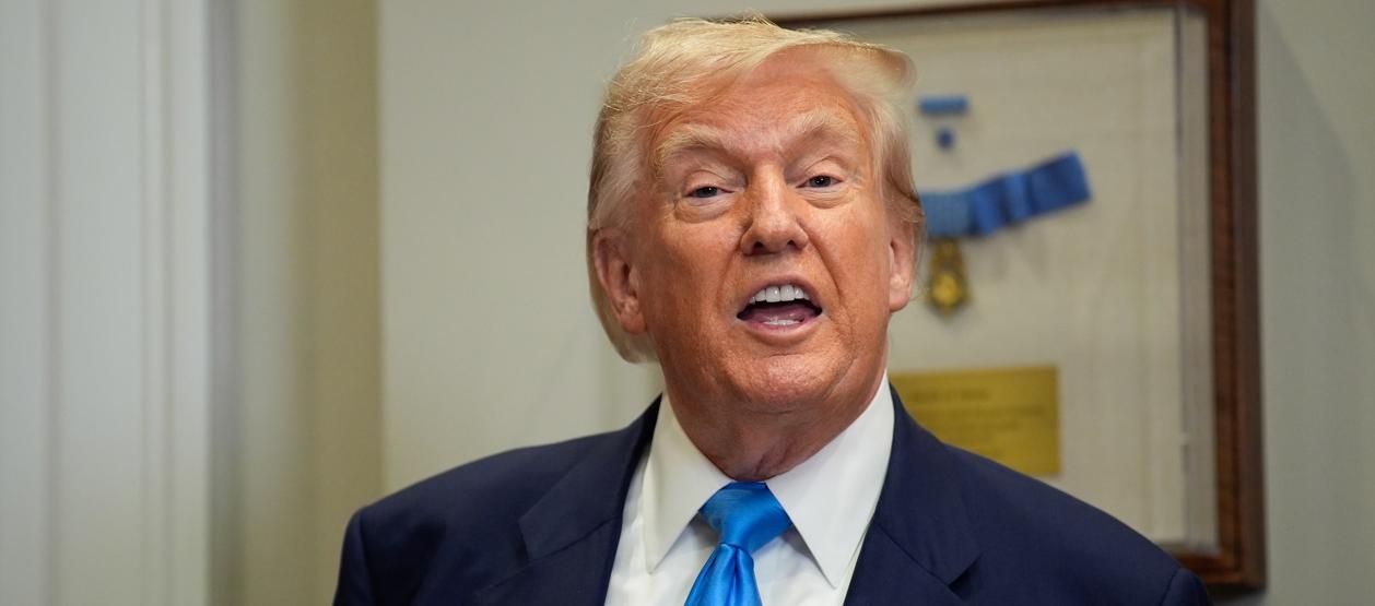 El presidente de Estados Unidos, Donald Trump.