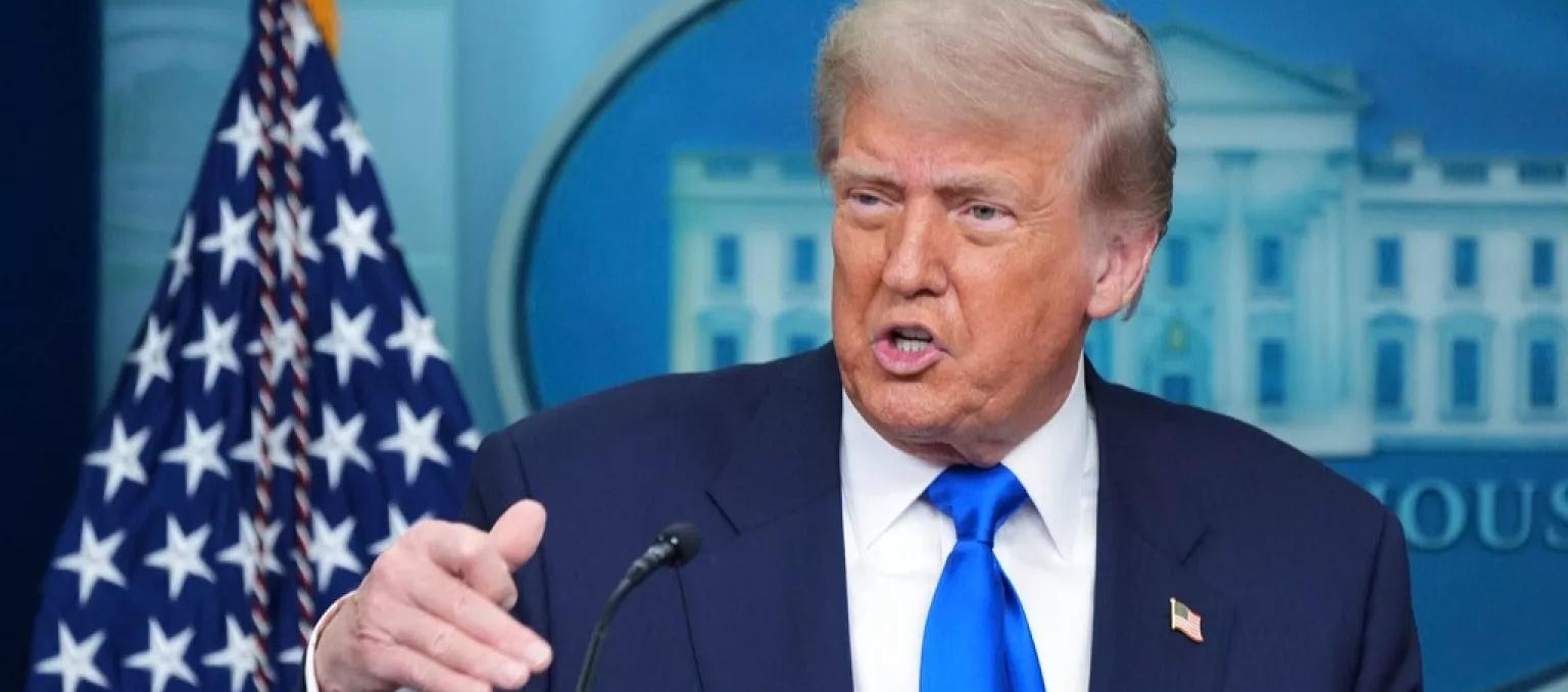 Donald Trump, Presidente de Estados Unidos. 