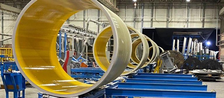 Tubería que irá en la canalización del arroyo de la calle 85. 