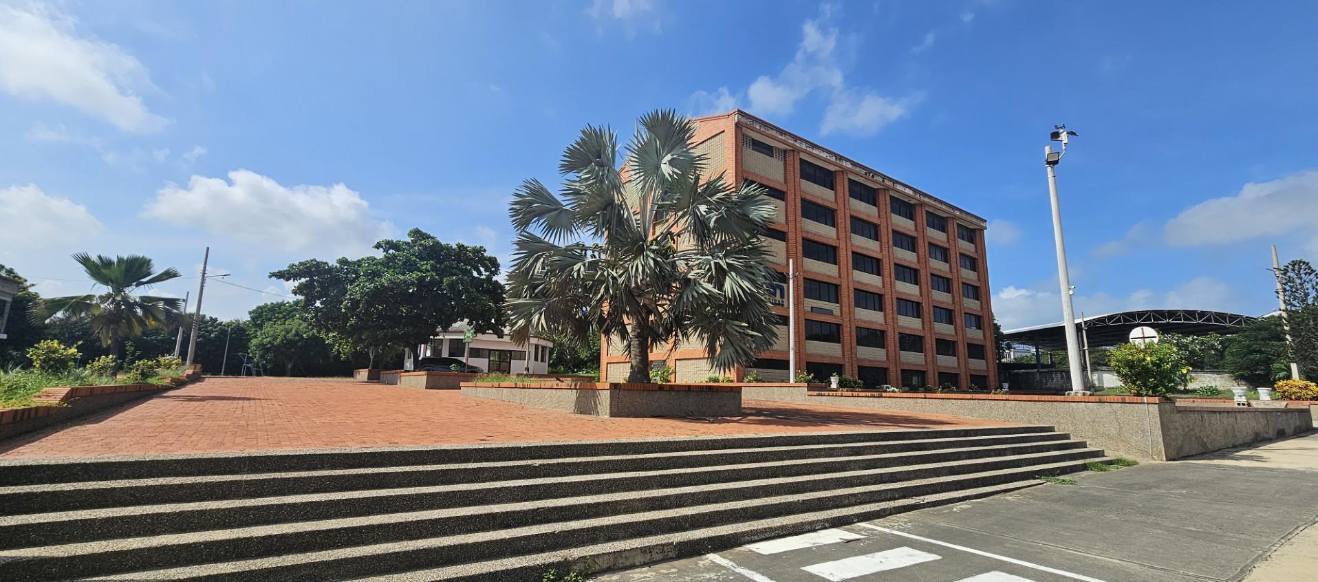 Fachada de la Universidad Antonio Nariño. 