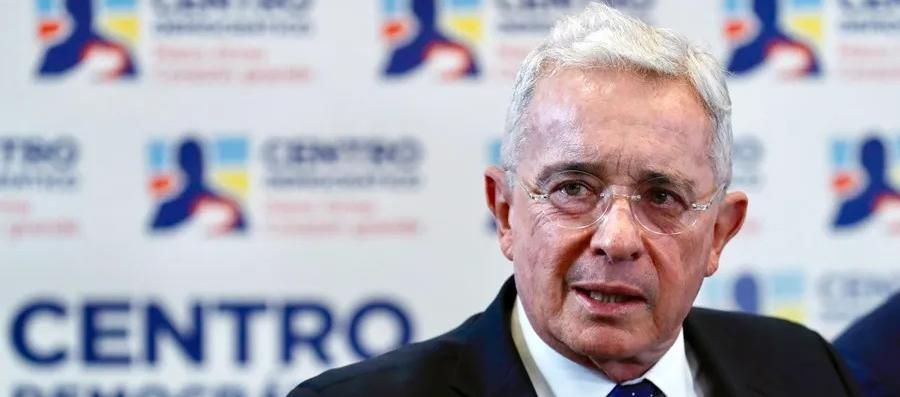 El expresidente Álvaro Uribe Vélez.