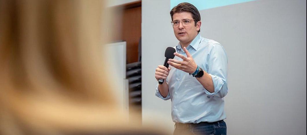 El precandidato Miguel Uribe Turbay.