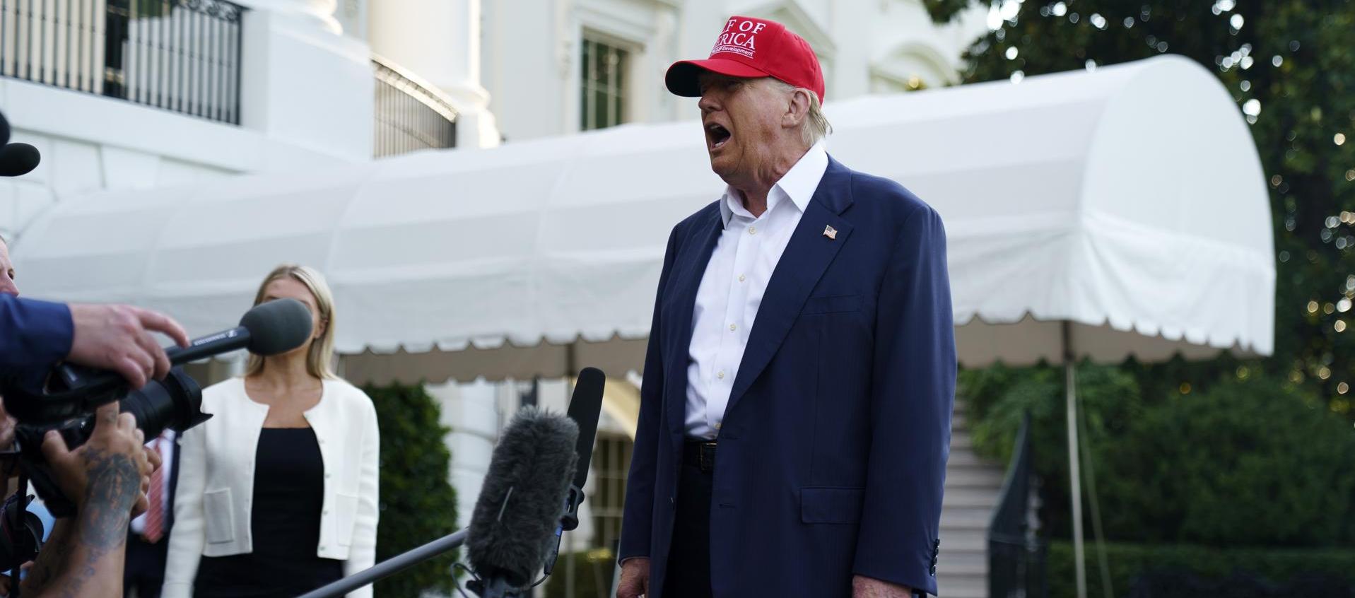 Donald Trump, Presidente de Estados Unidos.