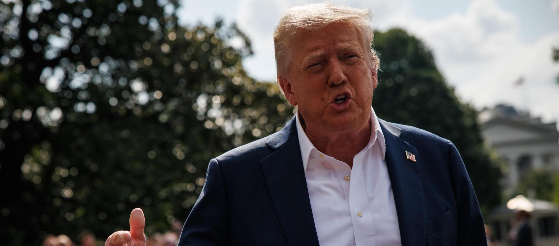 Donald Trump, Presidente de Estados Unidos.