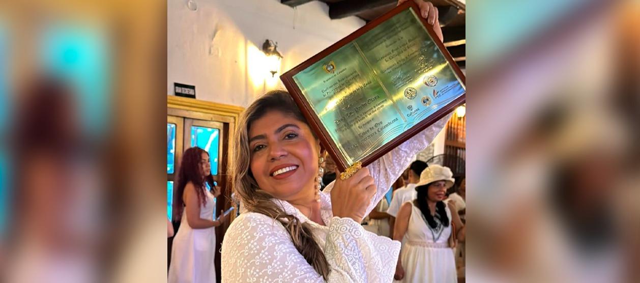 Dina Luz Pardo, escritora y gestora cultural. 