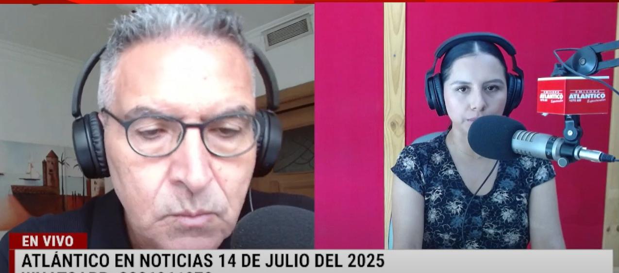 Transmisión de Atlántico en Noticias.