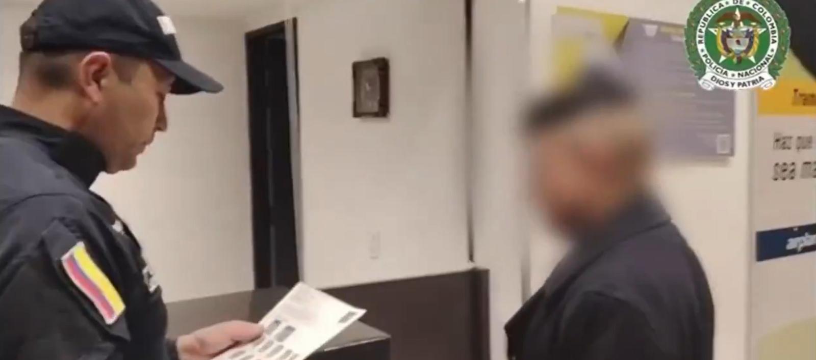 Iván Lozano, capturado.