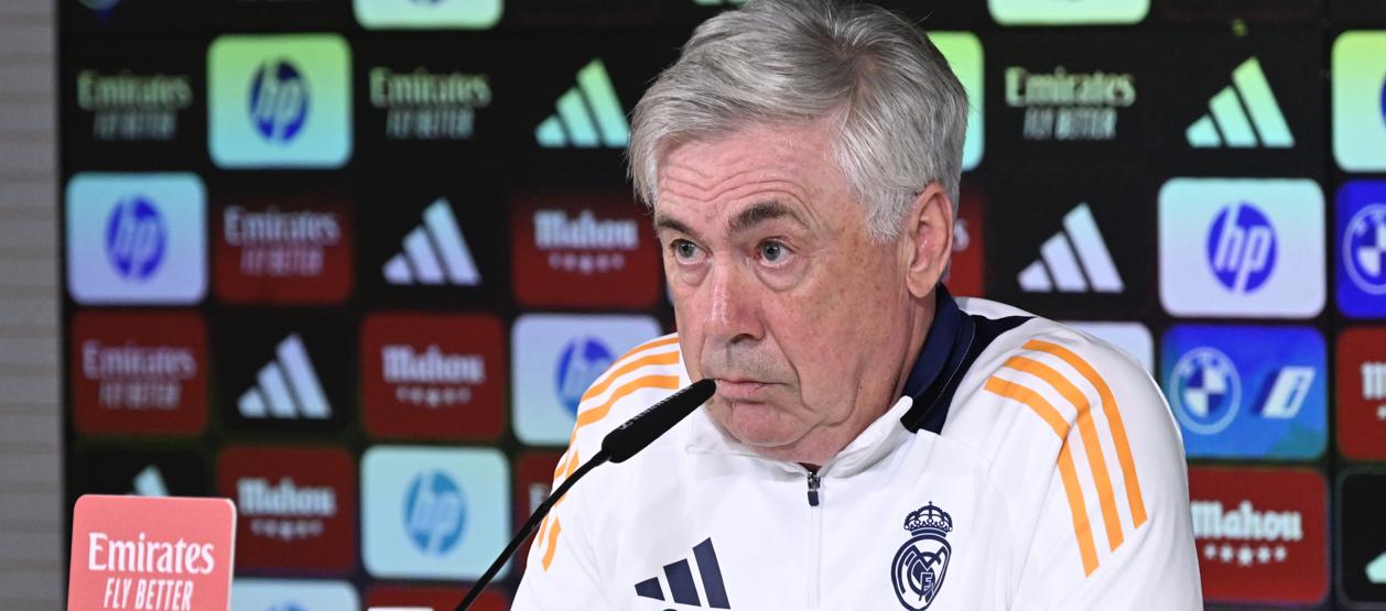 El italiano Carlo Ancelotti, exentrenador del Real Madrid. 