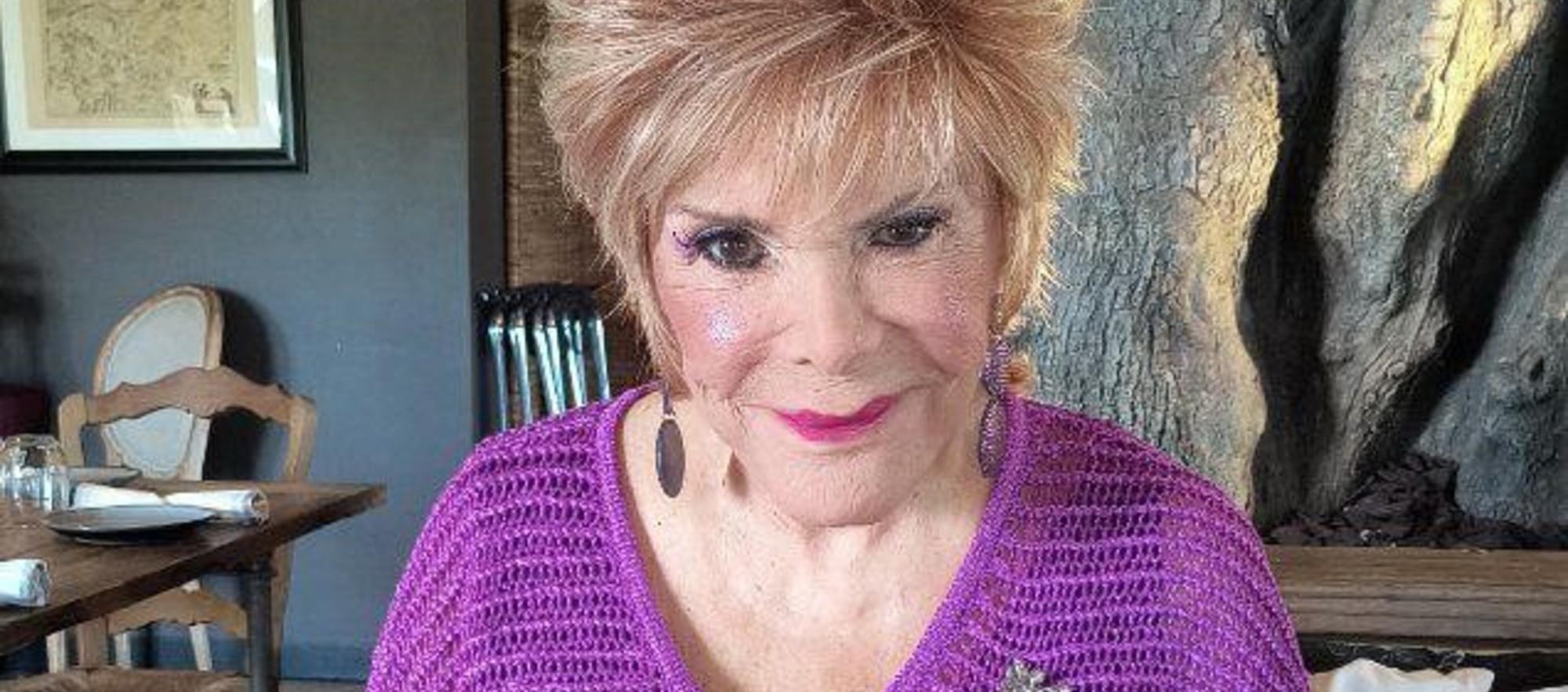 Connie Francis, legendaria cantante de pop estadounidense.