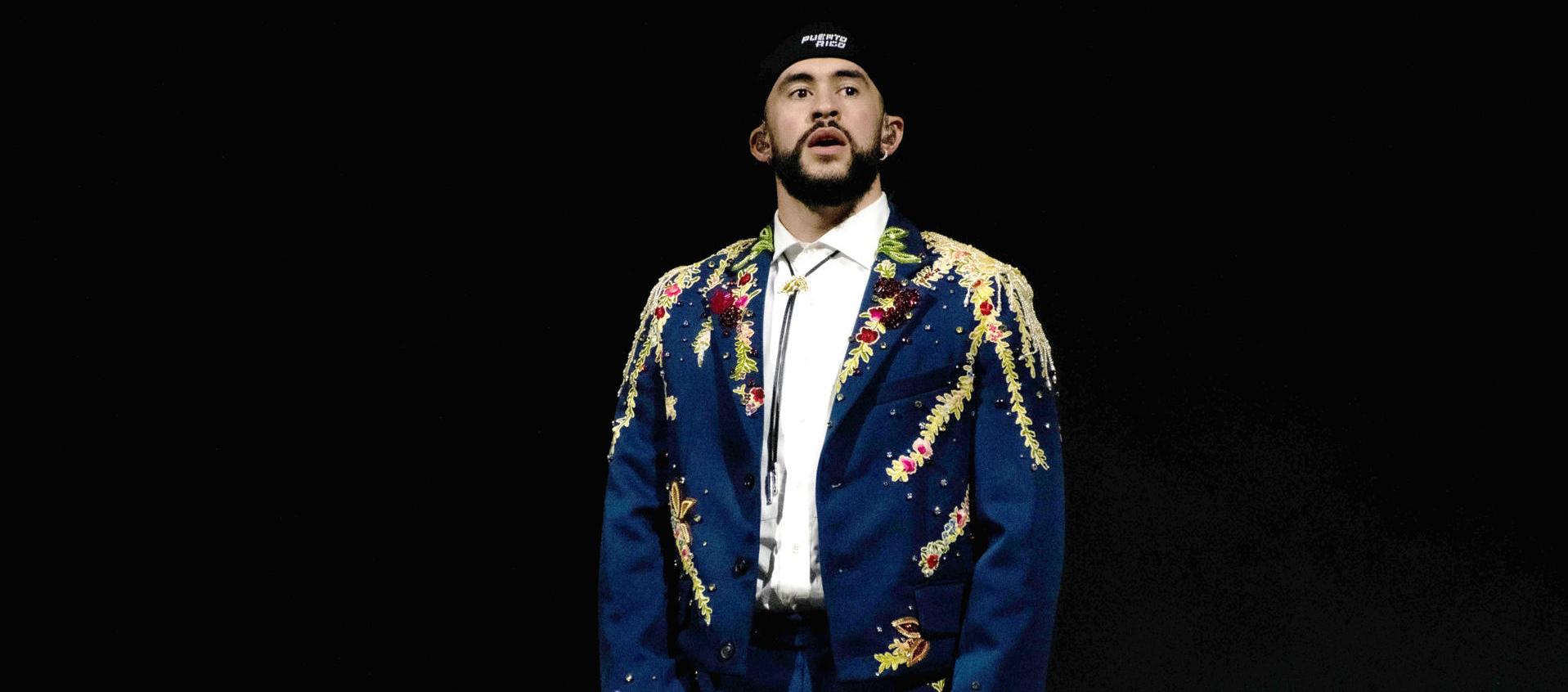 El cantante Bad Bunny.