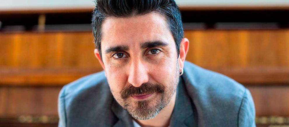 Artista español Álex Ubago. 