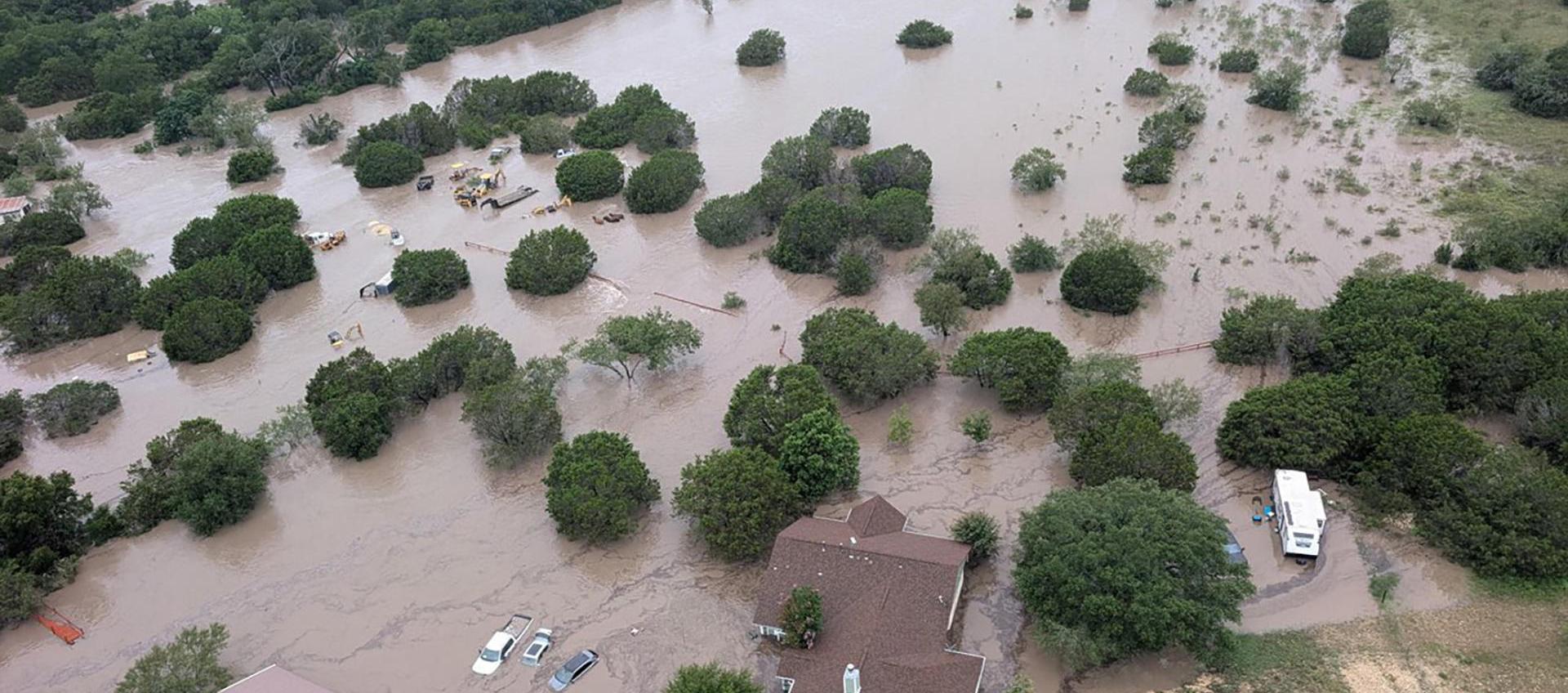 Inundaciones en Texas.