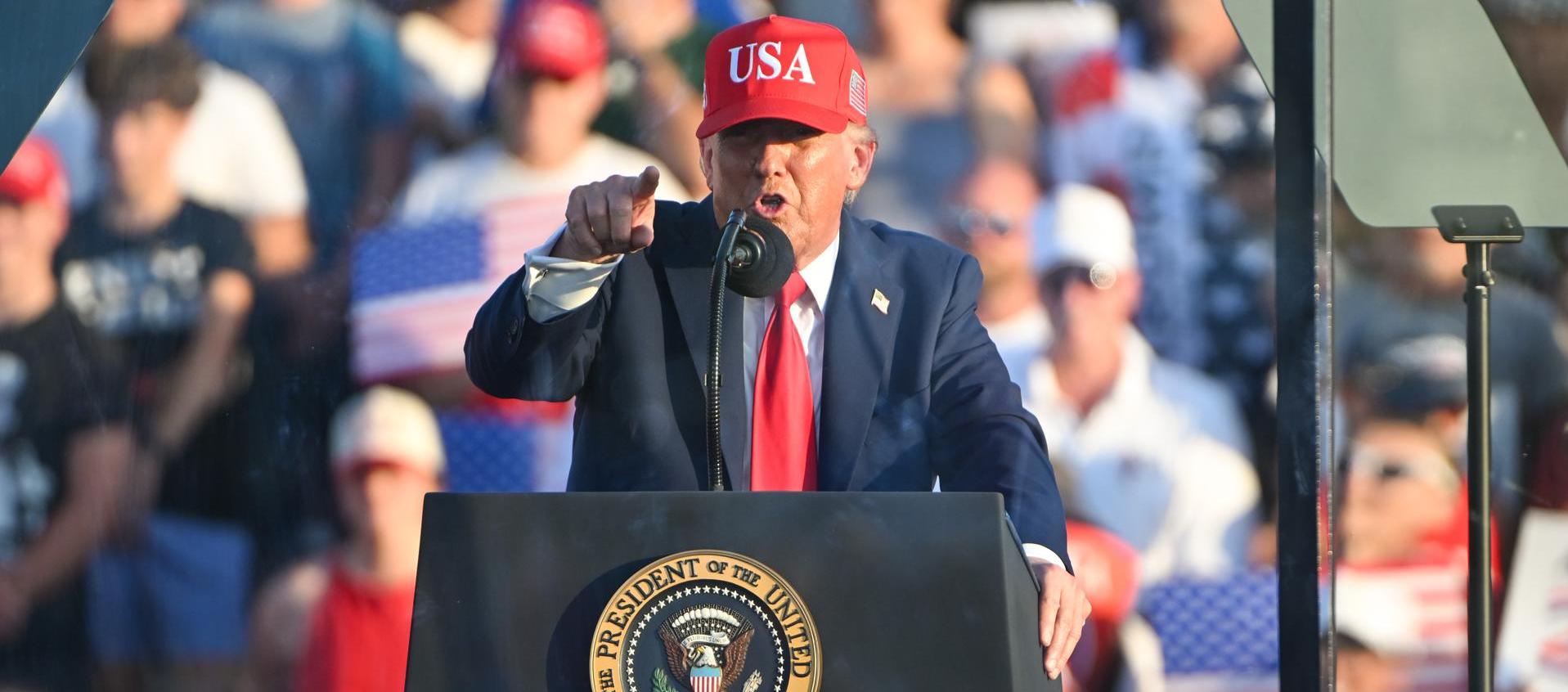 Donald Trump, Presidente de Estados Unidos.