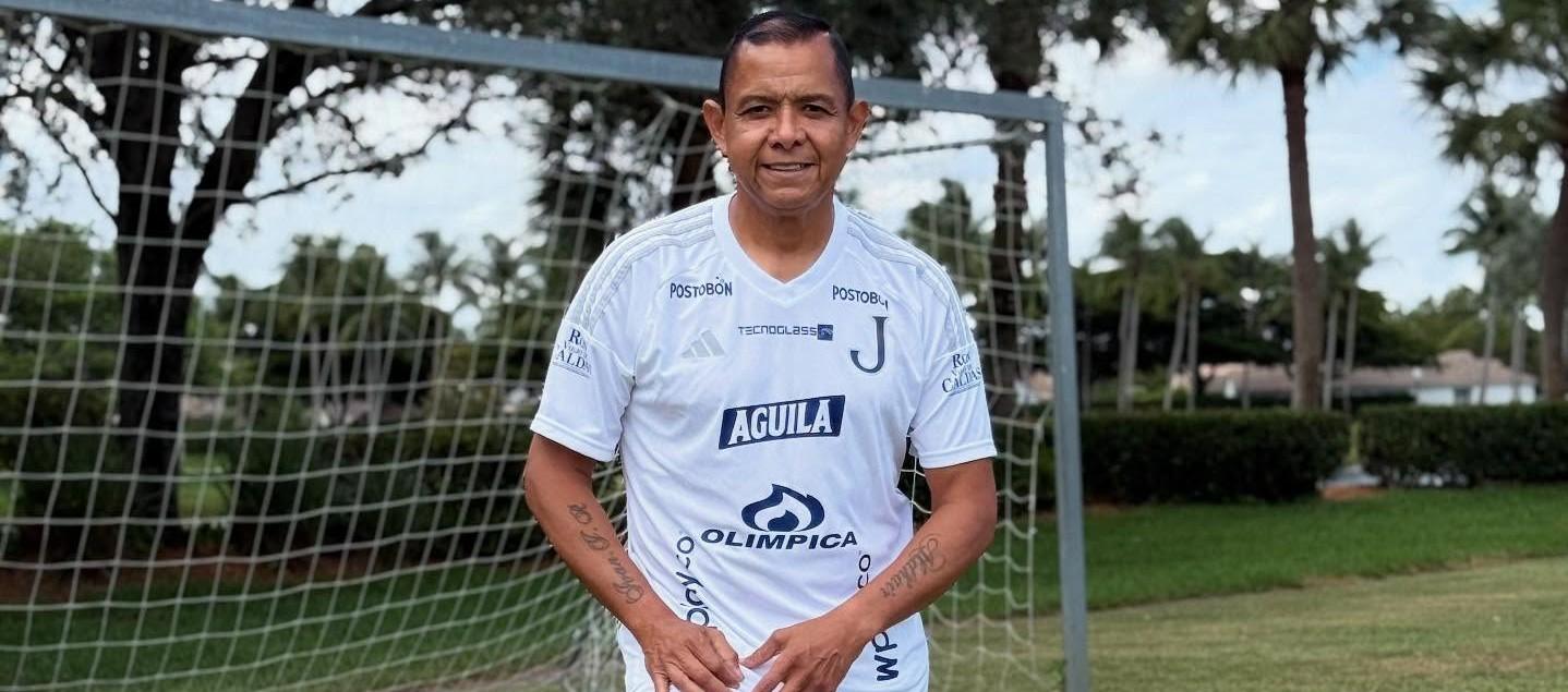 Iván René Valenciano, exfutbolista barranquillero. 