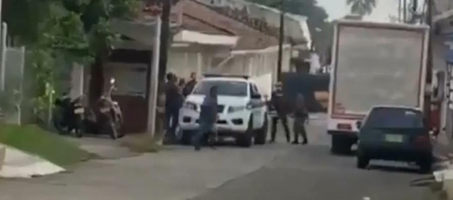 Zona de la activación del explosivo.