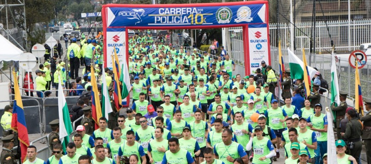 Carrera de la Policía en versiones anteriores. 