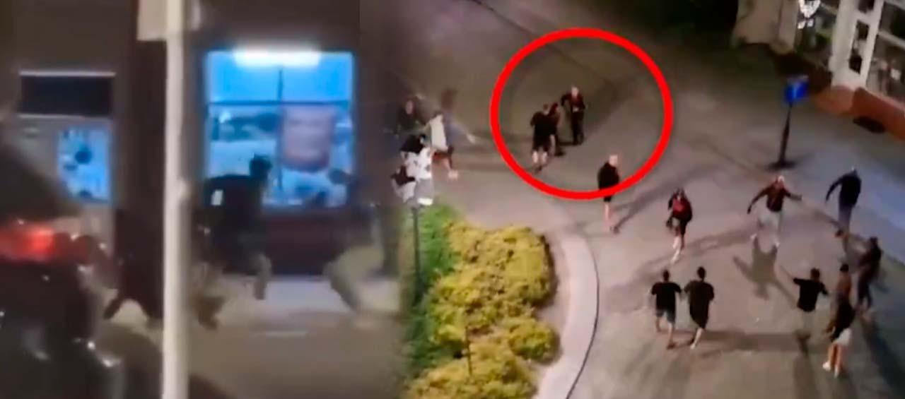 Riña ocurrida el sábado 5 de julio en la ciudad de Nowe, ubicada en el centro de Polonia.