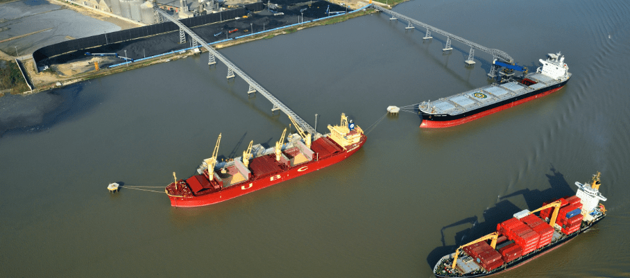 Puerto de Riverport.