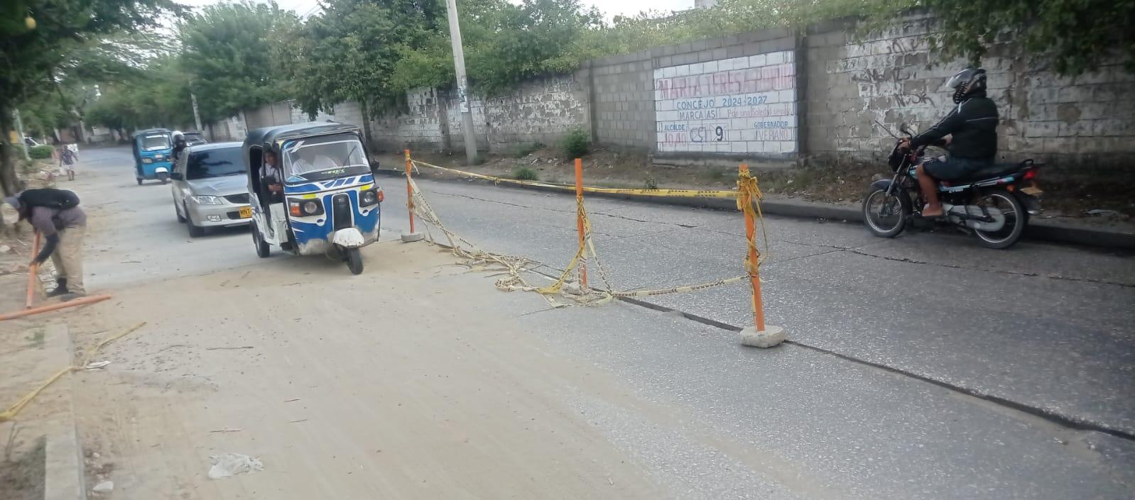 Sector de la carrera 17 con calle 30.