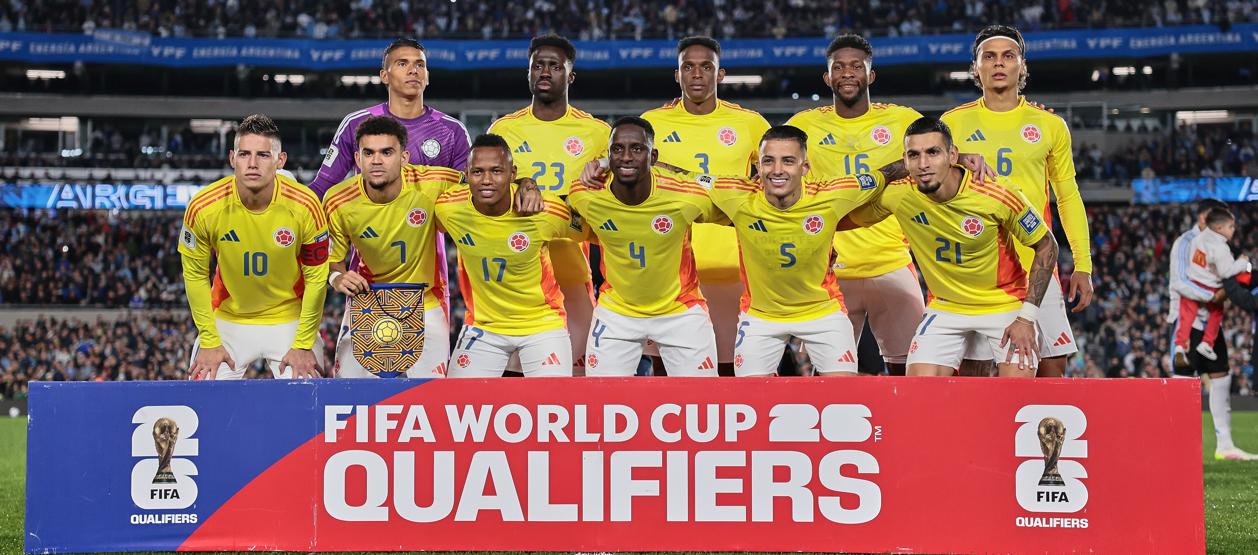 La Selección Colombia es sexta en la Eliminatoria Sudamericana con 22 puntos. 