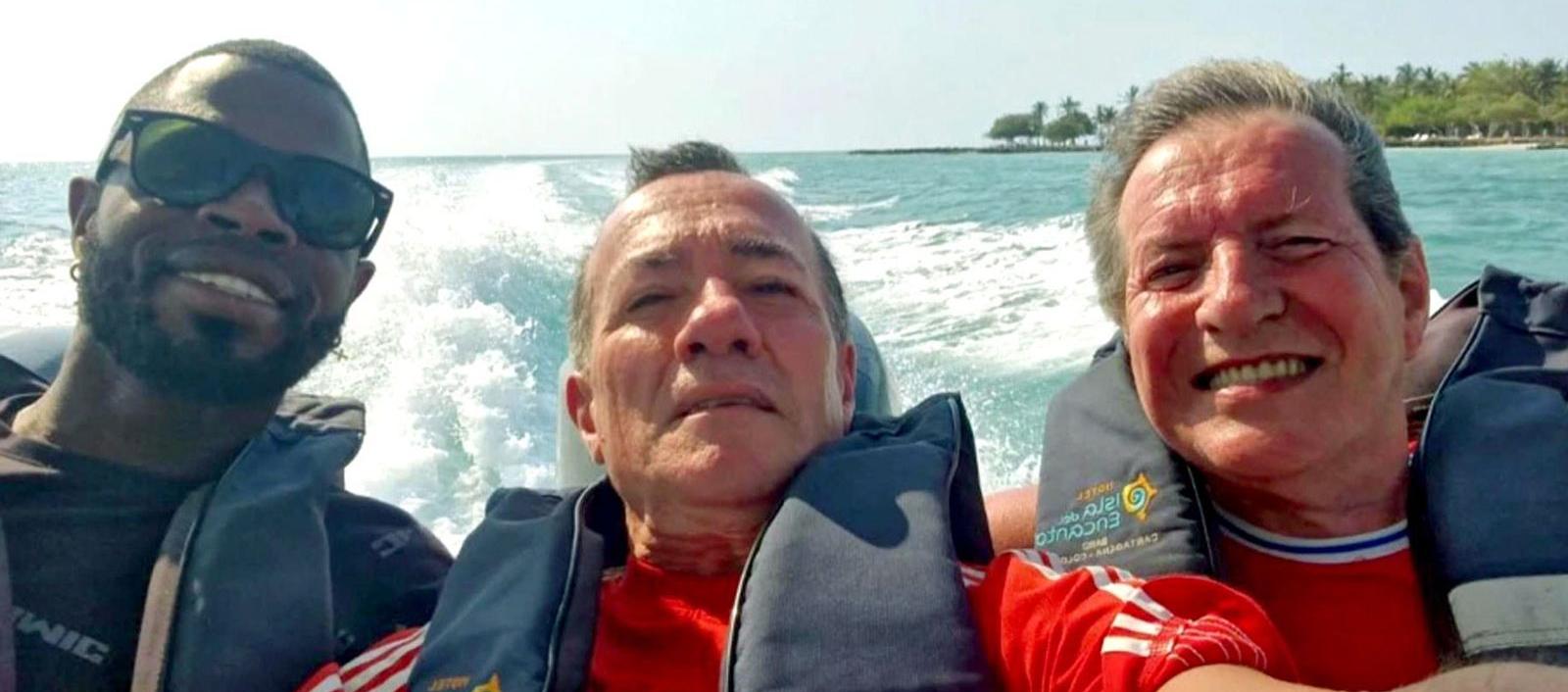 Yostin Mosquera, y sus dos víctimas Albert Alfonso, de 62 años y Paul Longworth, de 71.