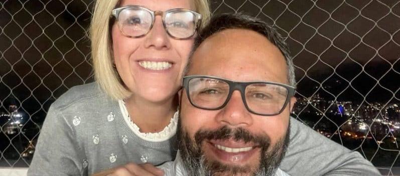 Mariana González y su esposo Rafael Tudares.