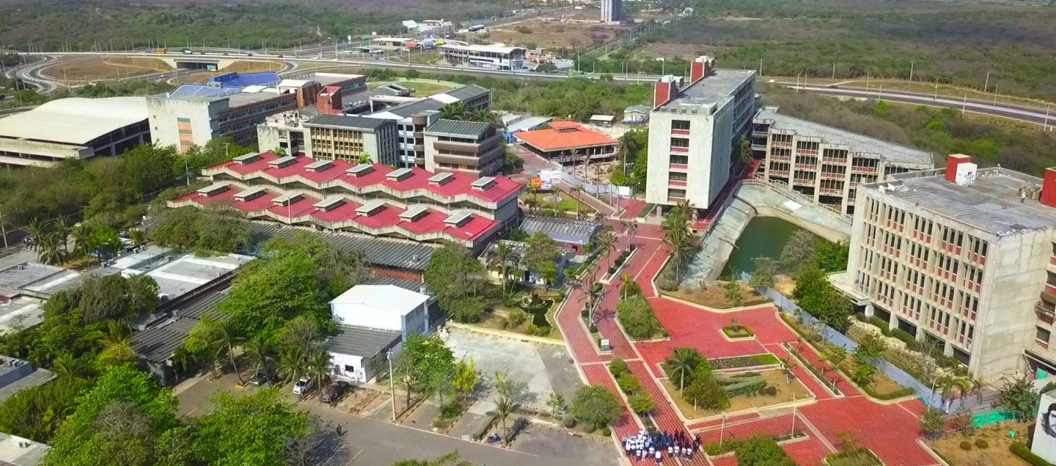 Instalaciones de la Universidad del Atlántico. Imagen panorámica. 