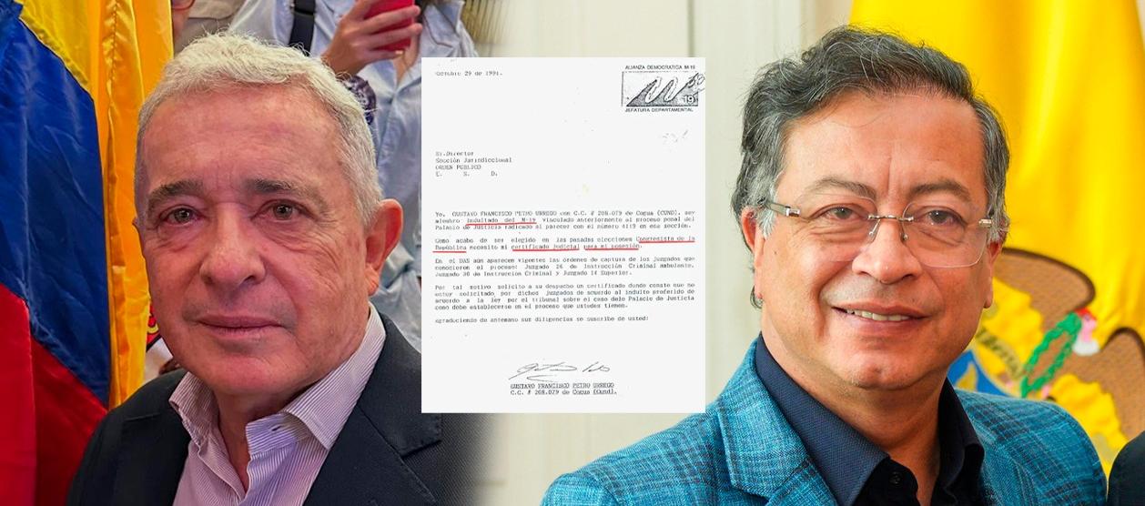 El expresidente publicó una carta de 1991 en la que demostraría que actual mandatario sí se acogió a un indulto. 