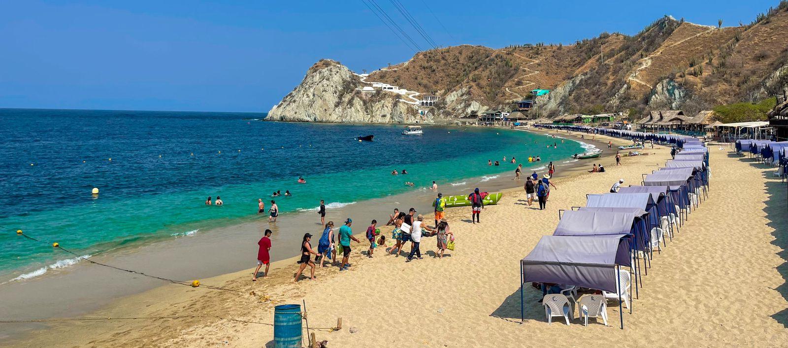 Turistas denunciaron brotes tras disfrutar de playas en Santa Marta.