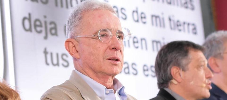 Expresidente Álvaro Uribe Vélez.