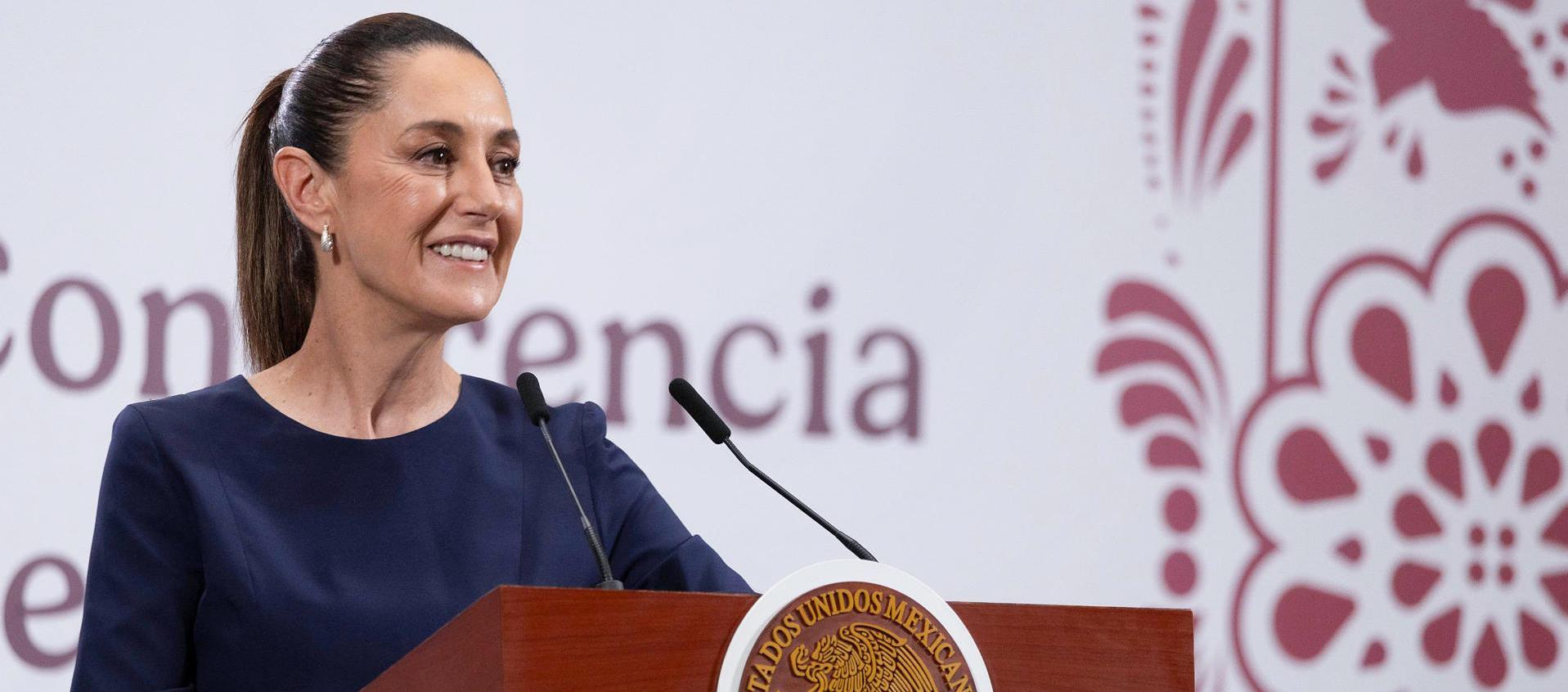 Claudia Sheinbaum, Presidenta de México.