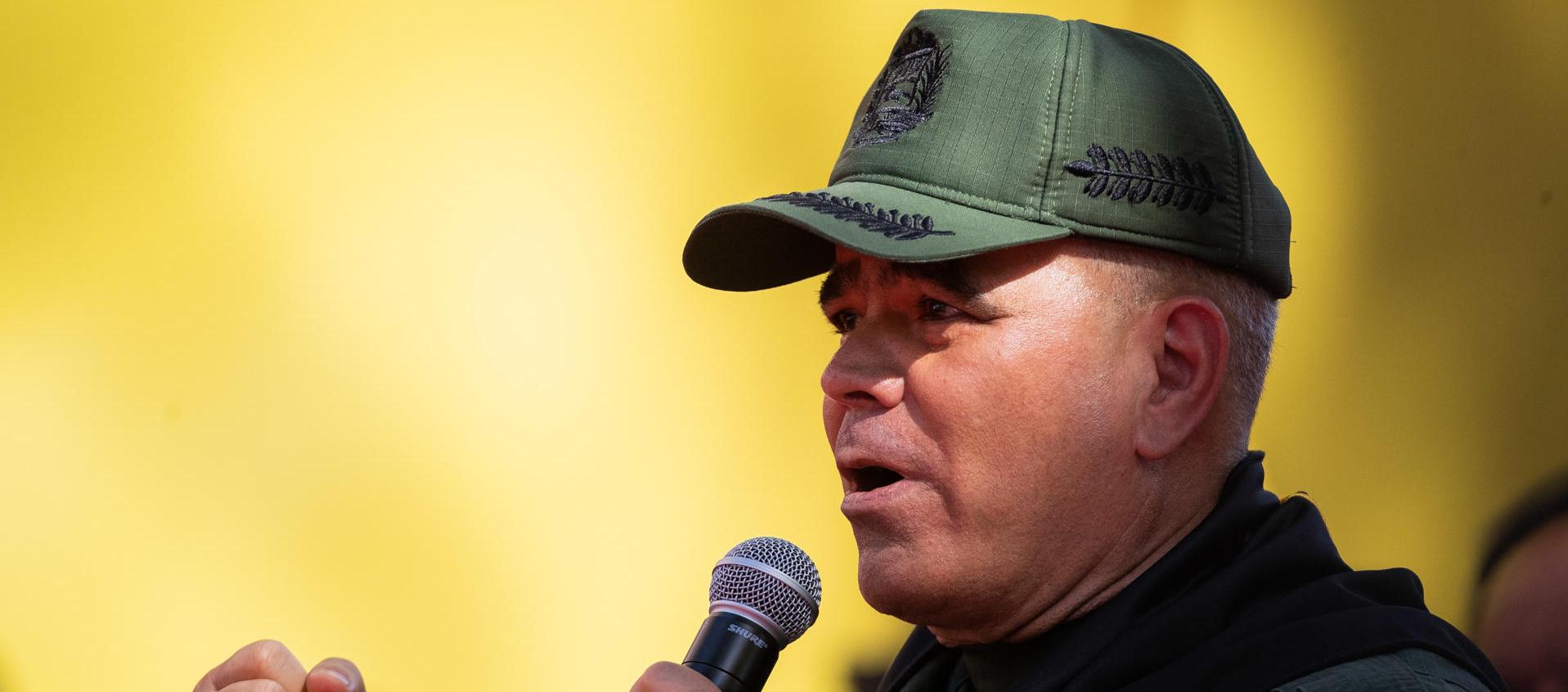 Vladimir Padrino, ministro de defensa venezolano.