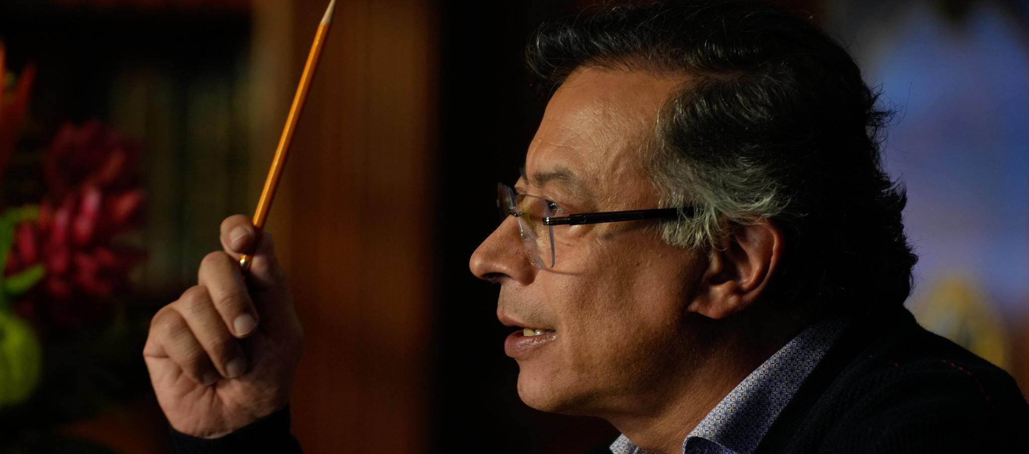 El Presidente Gustavo Petro.