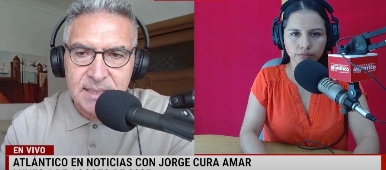 Transmisión de Atlántico en Noticias.