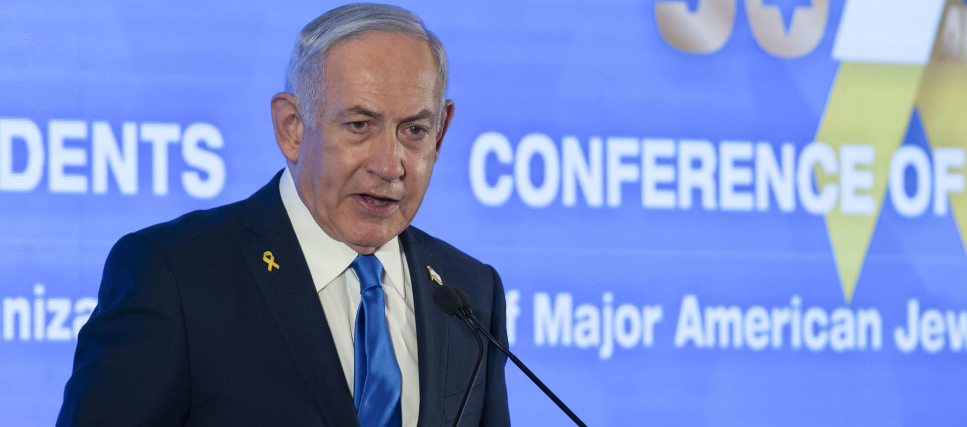 Benjamín Netanyahu, primer ministro de Israel.