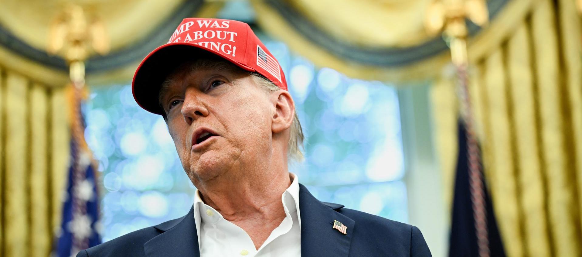 Donald Trump, Presidente de Estados Unidos.