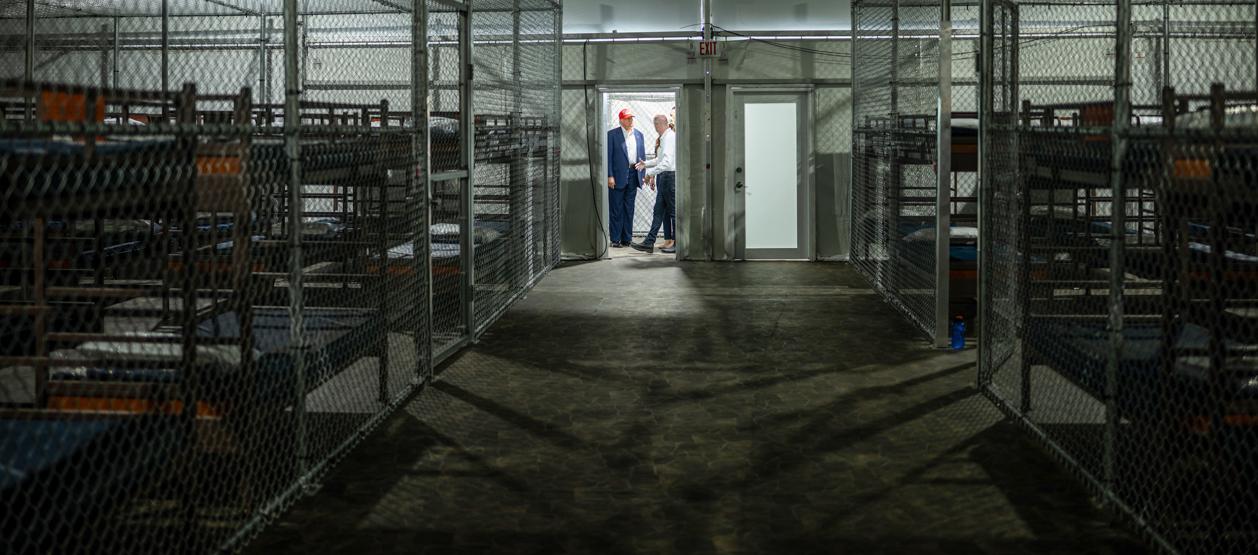 Centro de detención migratoria Alligator Alcatraz.