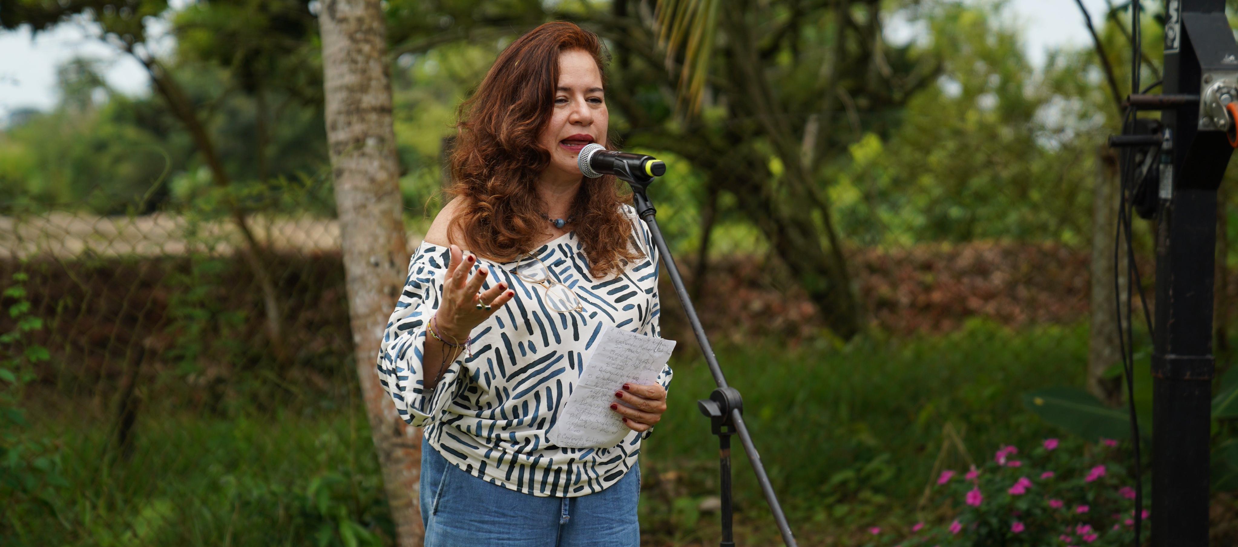 Alejandra Miller, directora de la Agencia para la Reincorporación y la Normalización.