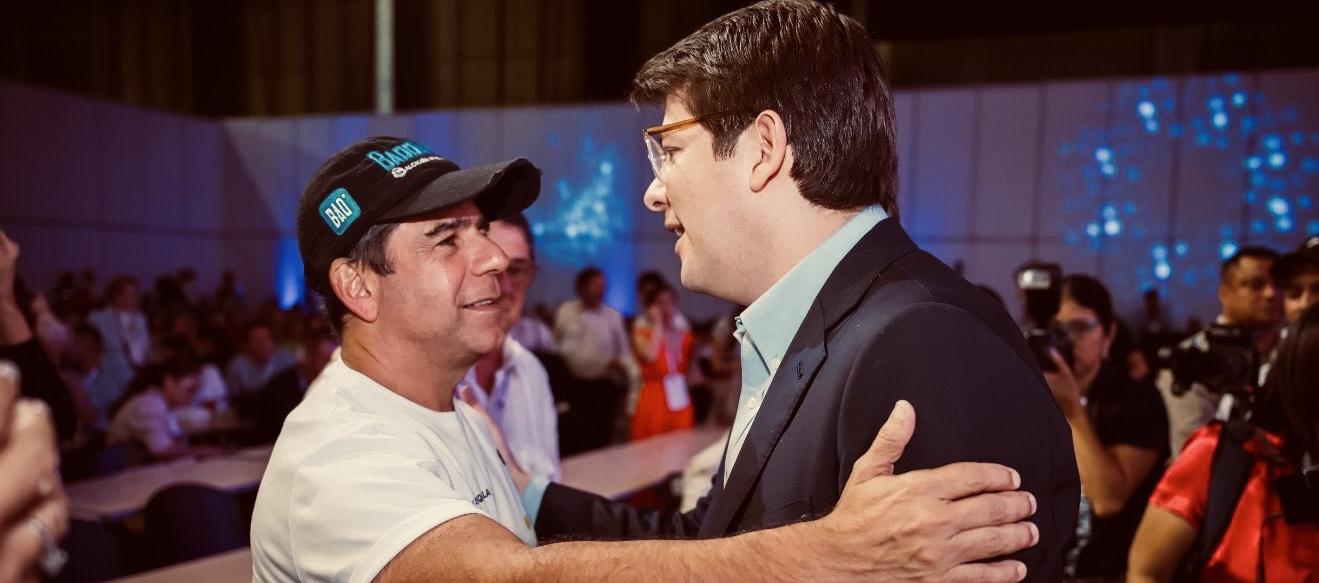 Alejandro Char y Miguel Uribe