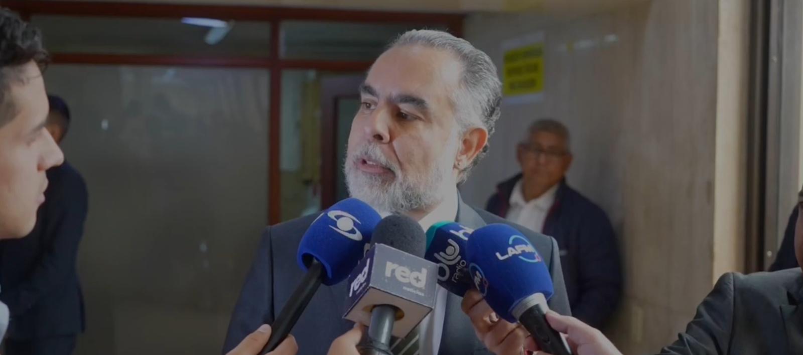 Armando Benedetti, ministro del Interior.