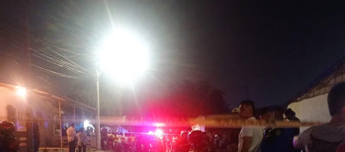 Levantamiento del cuerpo en Buena Esperanza.