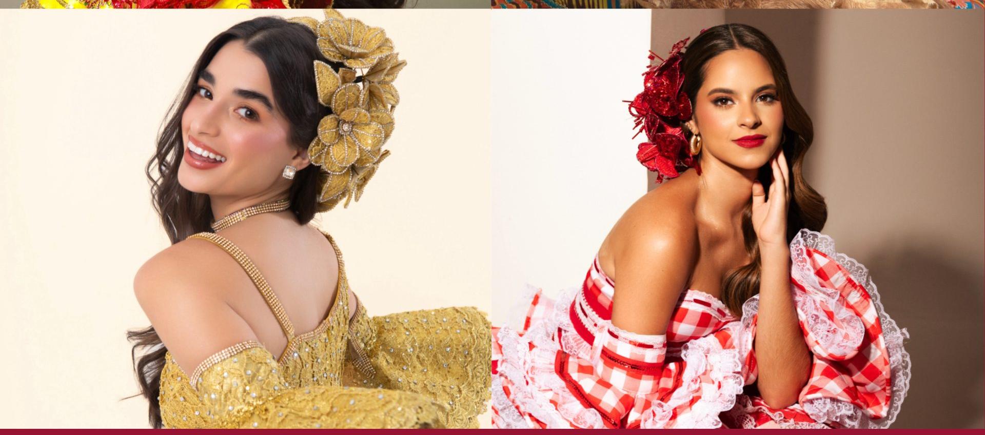 Las aspirantes a Reina.