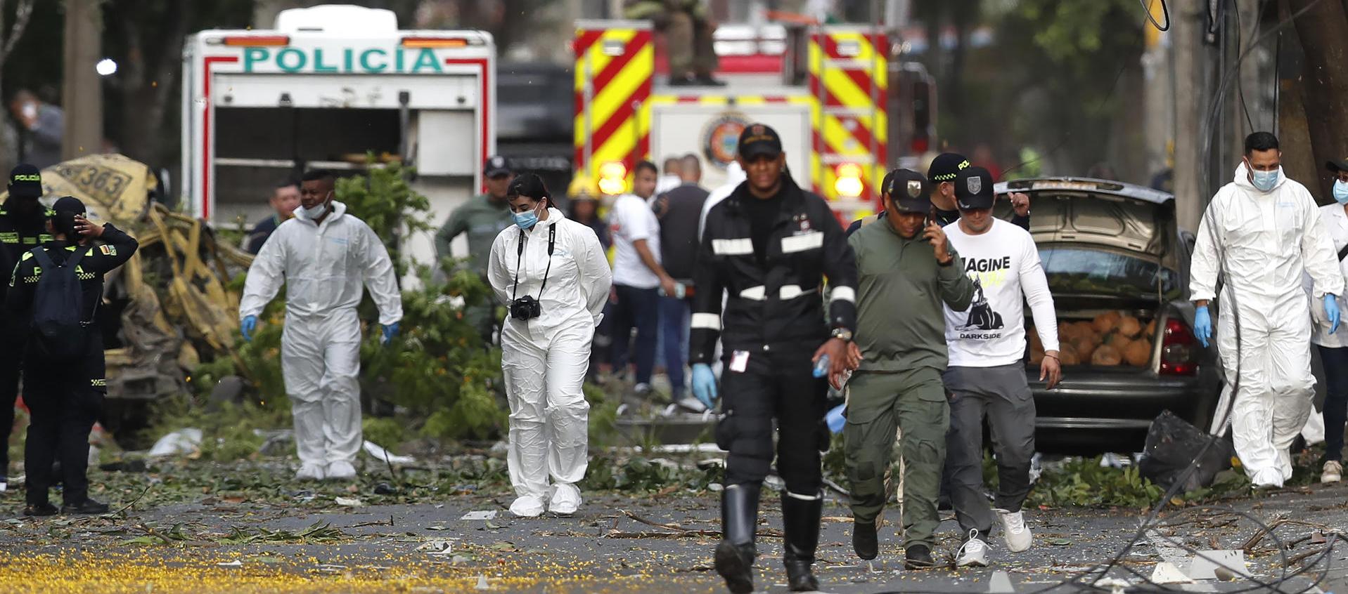 Atentado en Cali.