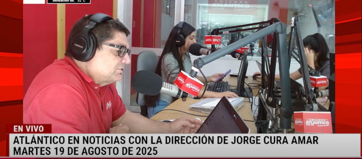 Transmisión de Atlántico en Noticias.